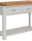 Bandon Grey And Oak 2 Door Wide Console Table