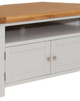 Bandon Grey And Oak 2 Door Corner Tv Entertainment Unit