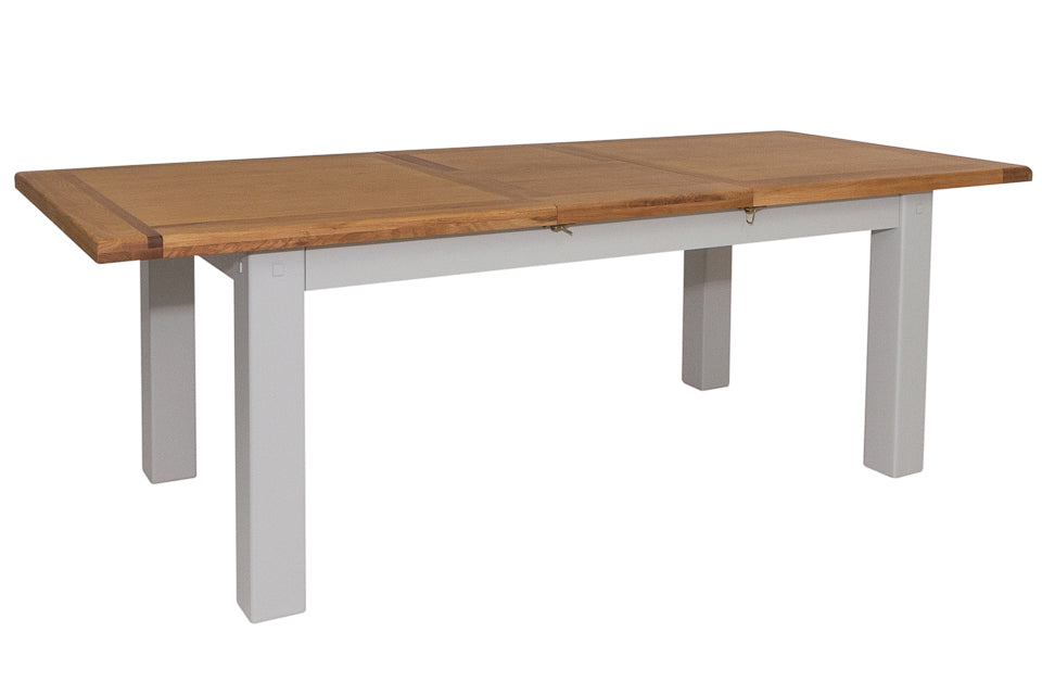 Bandon Grey And Oak Extension Dining Table 150-200Cm