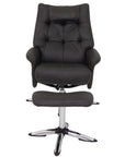 Celia - Grey Fabric Accent Armchair Herbert Grey