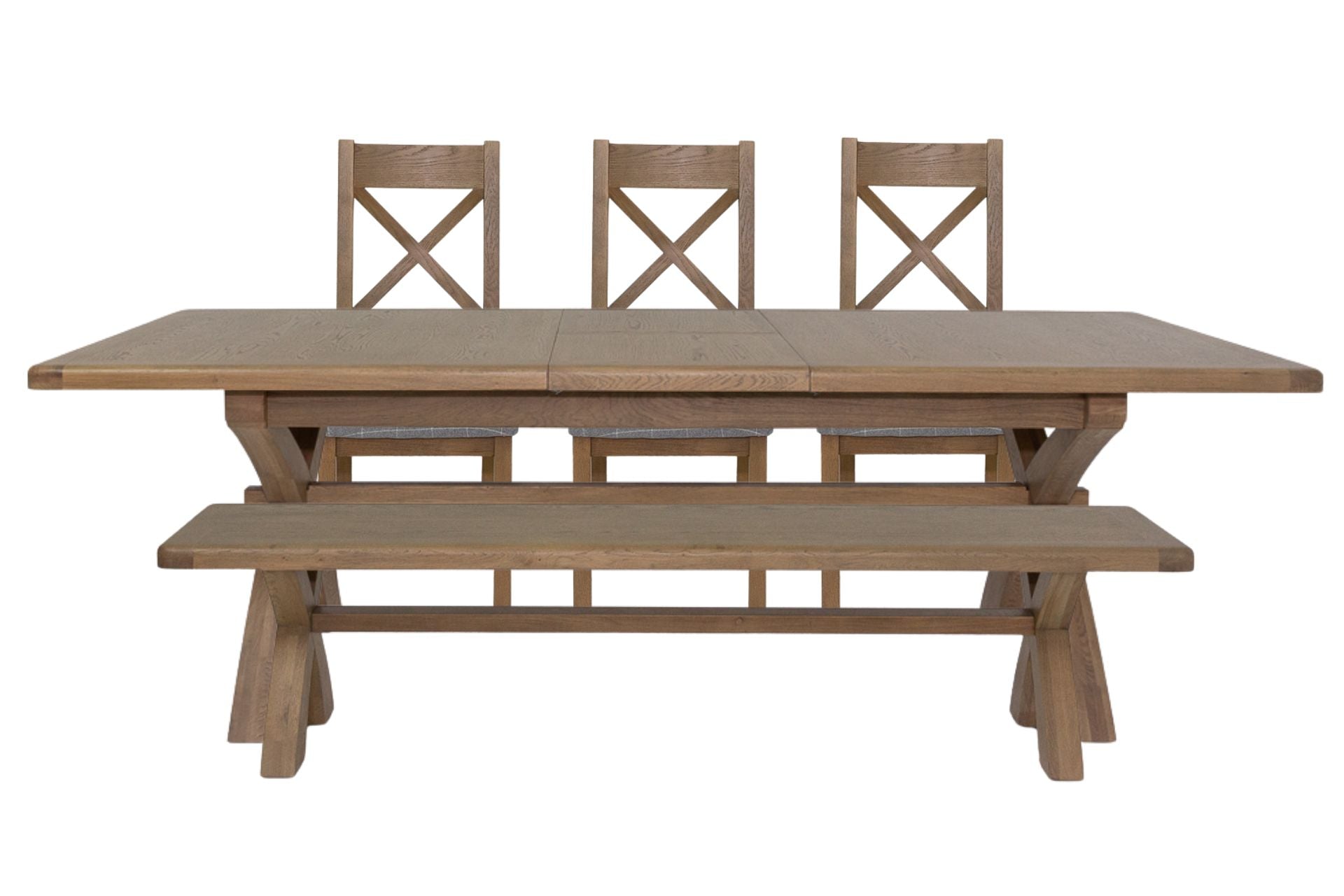 Cardiff Table, Bench and 3 x Chairs