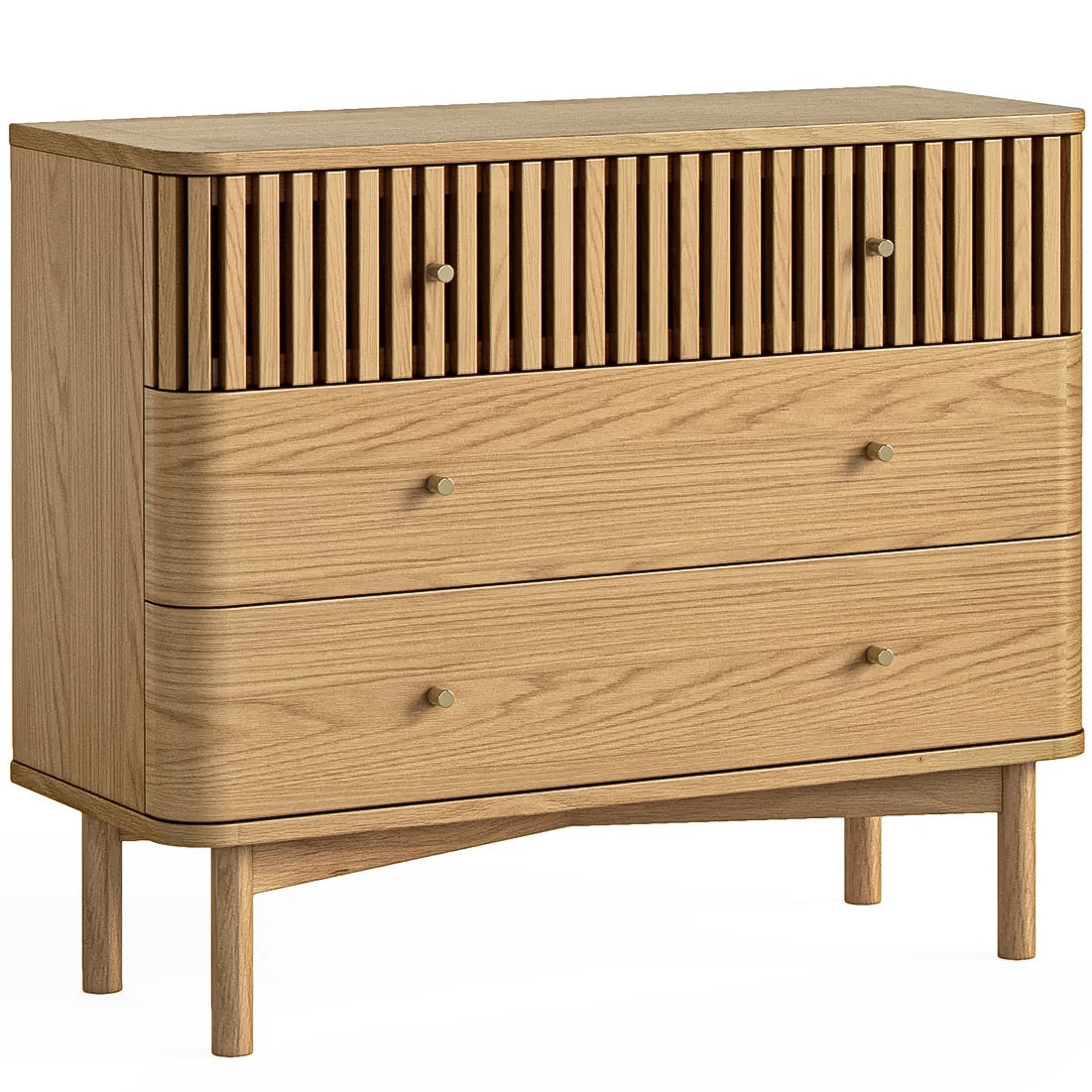Carna Oak 3 Drawer Chest