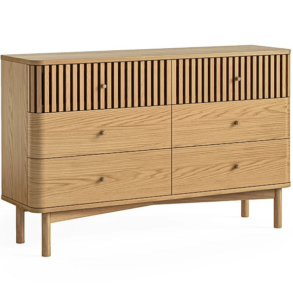 Carna Oak 6 Drawer Chest