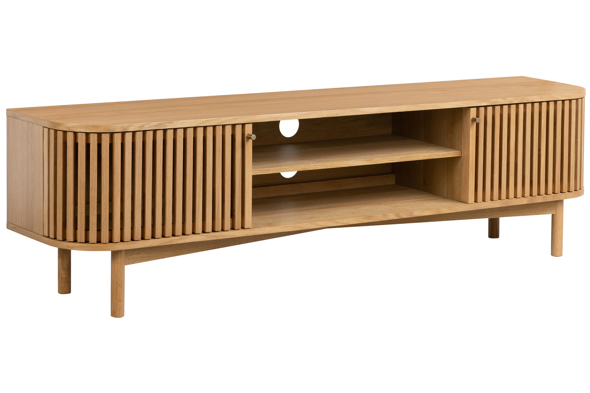 Carna Oak Large 1.8 metre Entertainment Unit