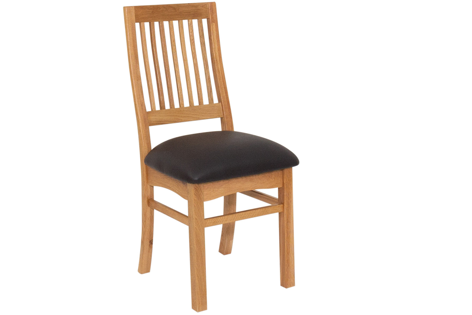 Claddagh Faux Leather and Oak Dining Chair