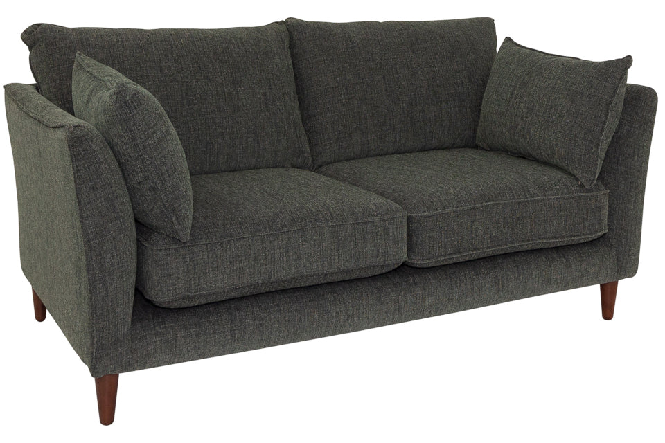 Constance 2 Seater Sofa in green fabric
