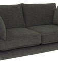 Constance 2 Seater Sofa in green fabric