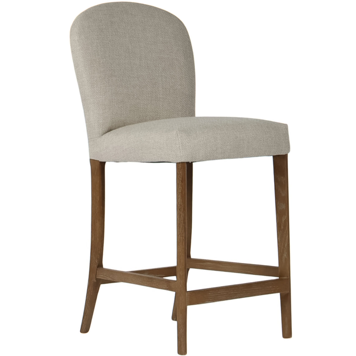 Cooper Beige Fabric Barstool