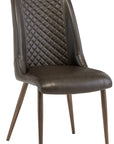 Salthill - Brown Faux Leather Dining Chair