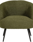 Danube - Green Fabric Accent Armchair
