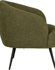 Danube - Green Fabric Accent Armchair