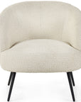 Danube - Cream Fabric Accent Armchair