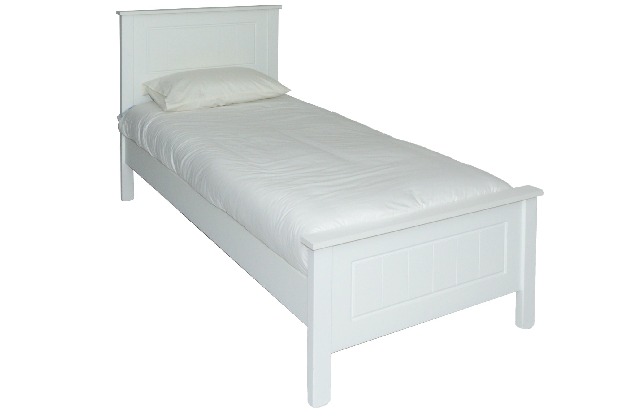 Eden 3 Foot Single Bedframe in white