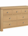 Kinvara - Oak 3 over 4 Chest Of Drawers