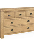 Kinvara - Oak 3 over 4 Chest Of Drawers