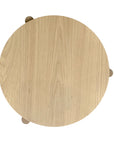 Ailbhe - Oak Round Lamp Table