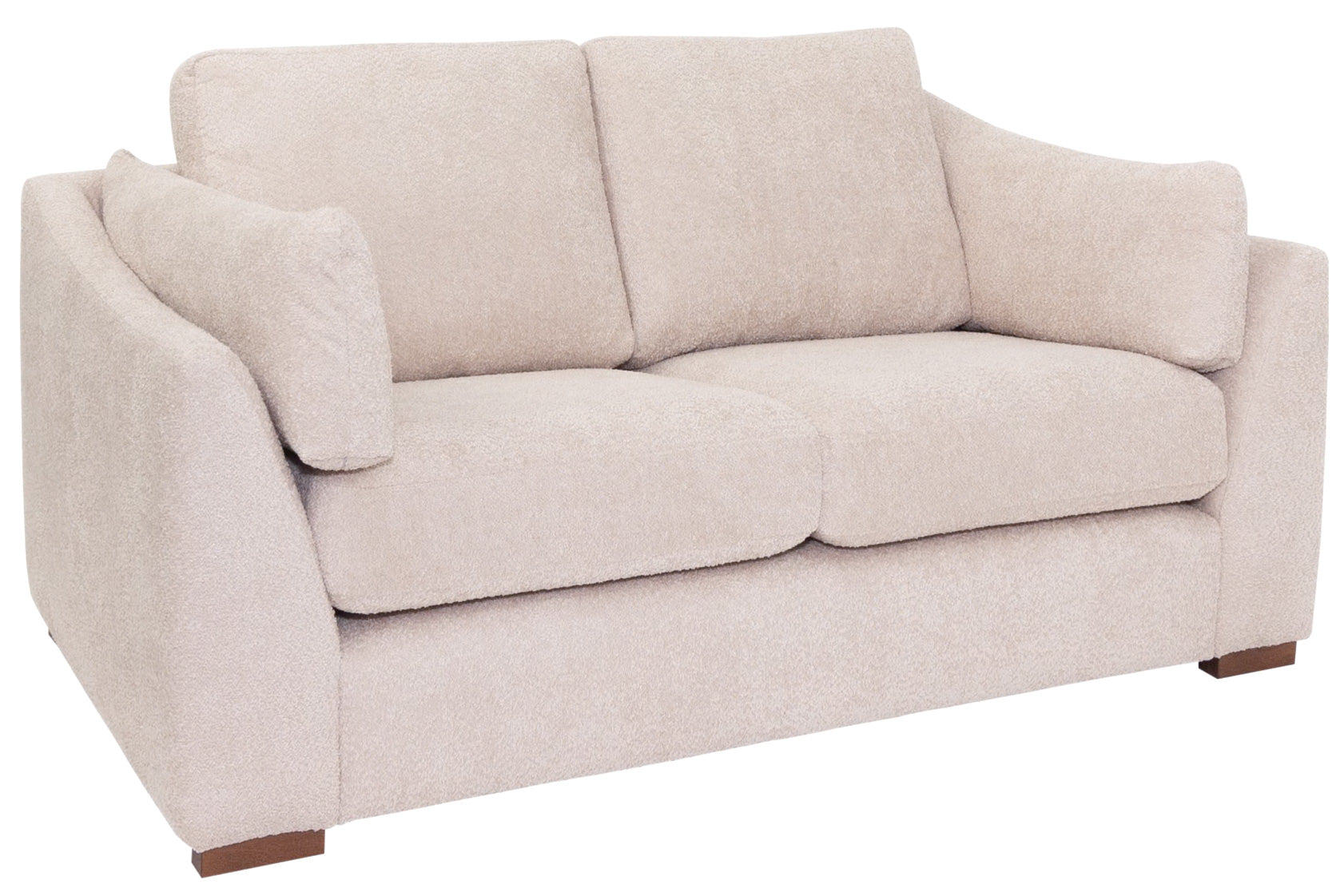 Harlyn ivory Boucle Fabric 2 Seater Sofa