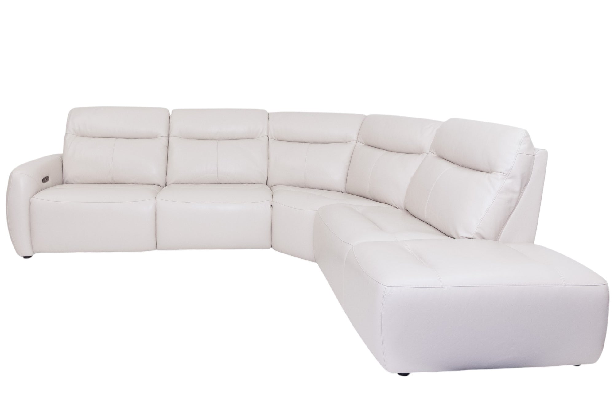 Hunter Leather Reclining Corner Suite