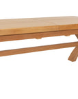 Kinvara - Oak Cross Leg Dining Table 200-245Cm