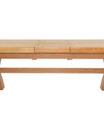 Kinvara - Oak Cross Leg Dining Table 200-245Cm