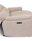 Helston - Fabric 3 Seater Power Recliner Sofa