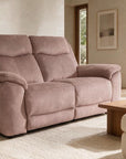 Maldon - Fabric 2 Seater Power Recliner Sofa