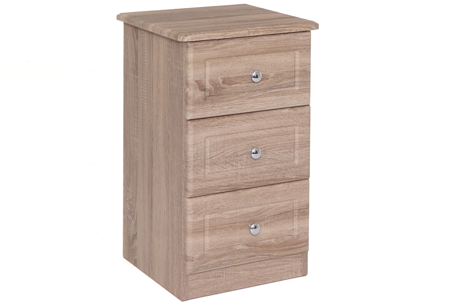 Eden - 3 Drawer Bedside Locker