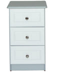 Eden - 3 Drawer Bedside Locker