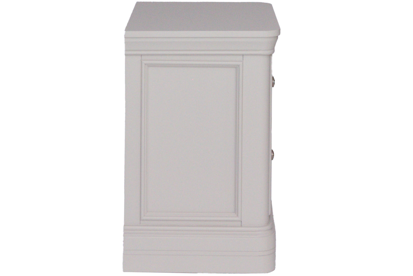 Merlot - Taupe 2 Drawer Bedside Locker