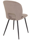 Slane - Grey Fabric And Metal Dining Chair