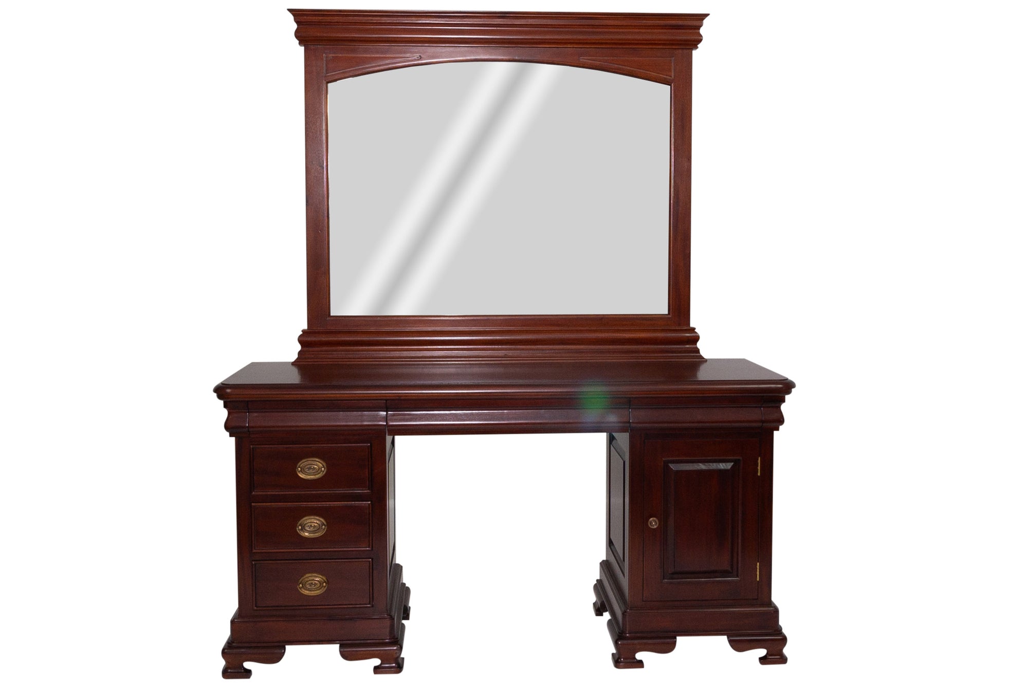 Woodford - Mahogany Dressing Table And Mirror