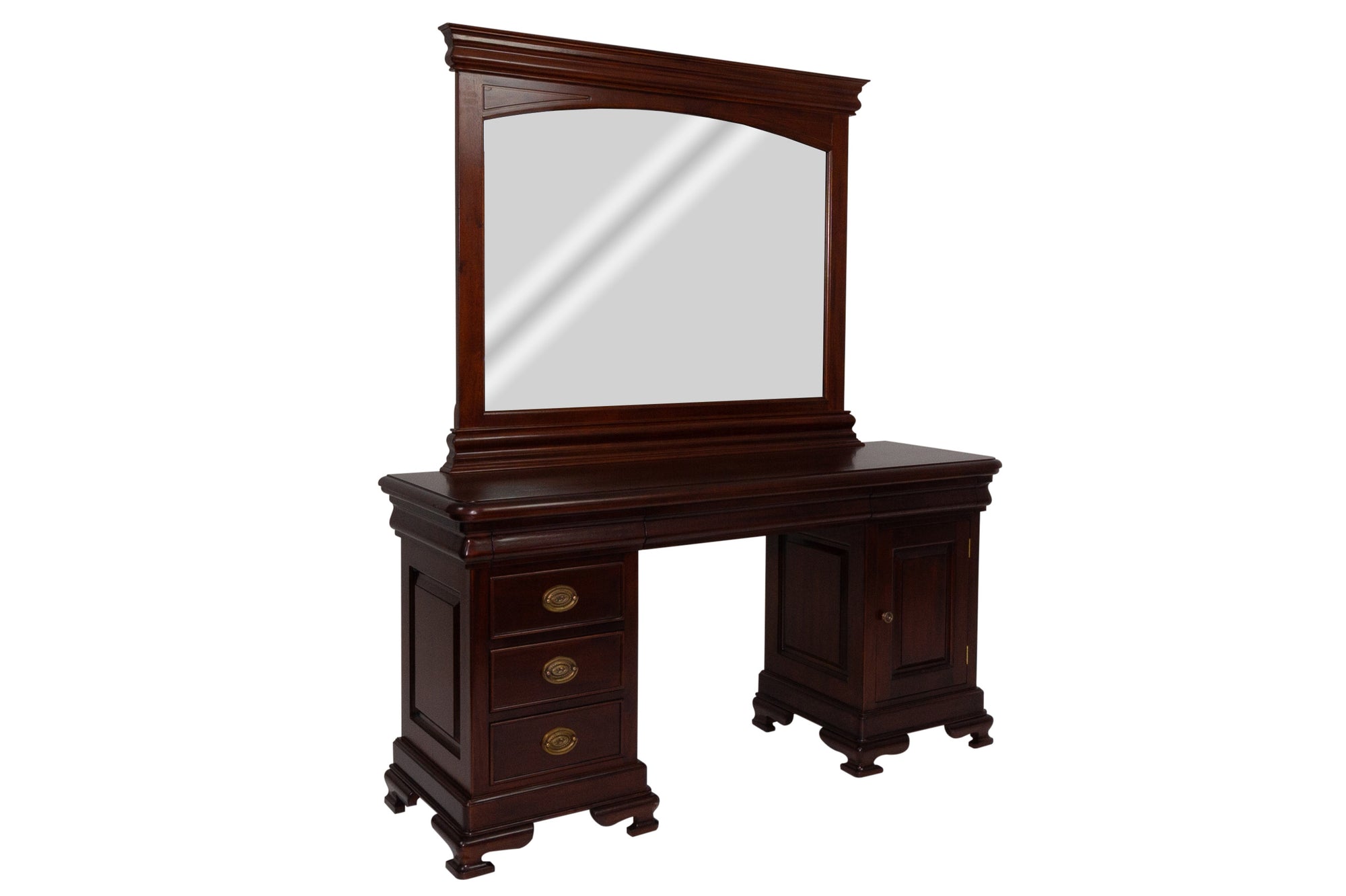 Woodford - Mahogany Dressing Table And Mirror