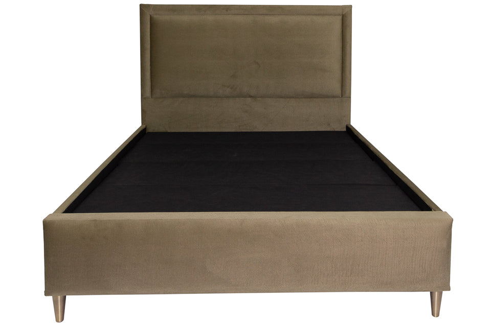 Furbo - Green Fabric 5Ft King Bed Frame