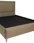 Furbo - Green Fabric 4Ft6In Double Bed Frame