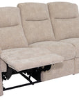 Pierre - Fabric 3 Seater Recliner Sofa