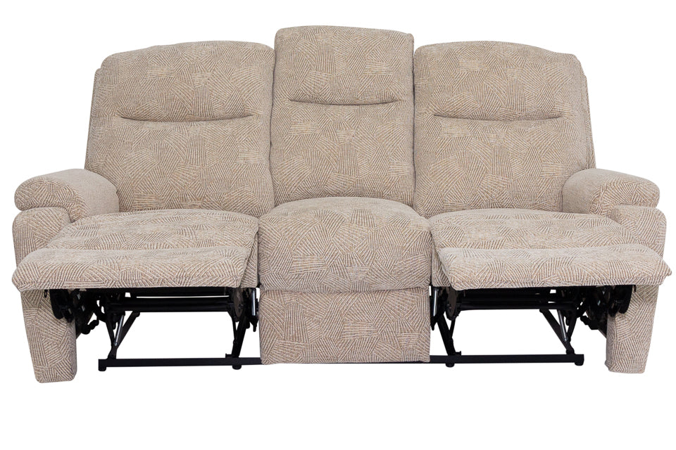 Pierre - Fabric 3 Seater Recliner Sofa