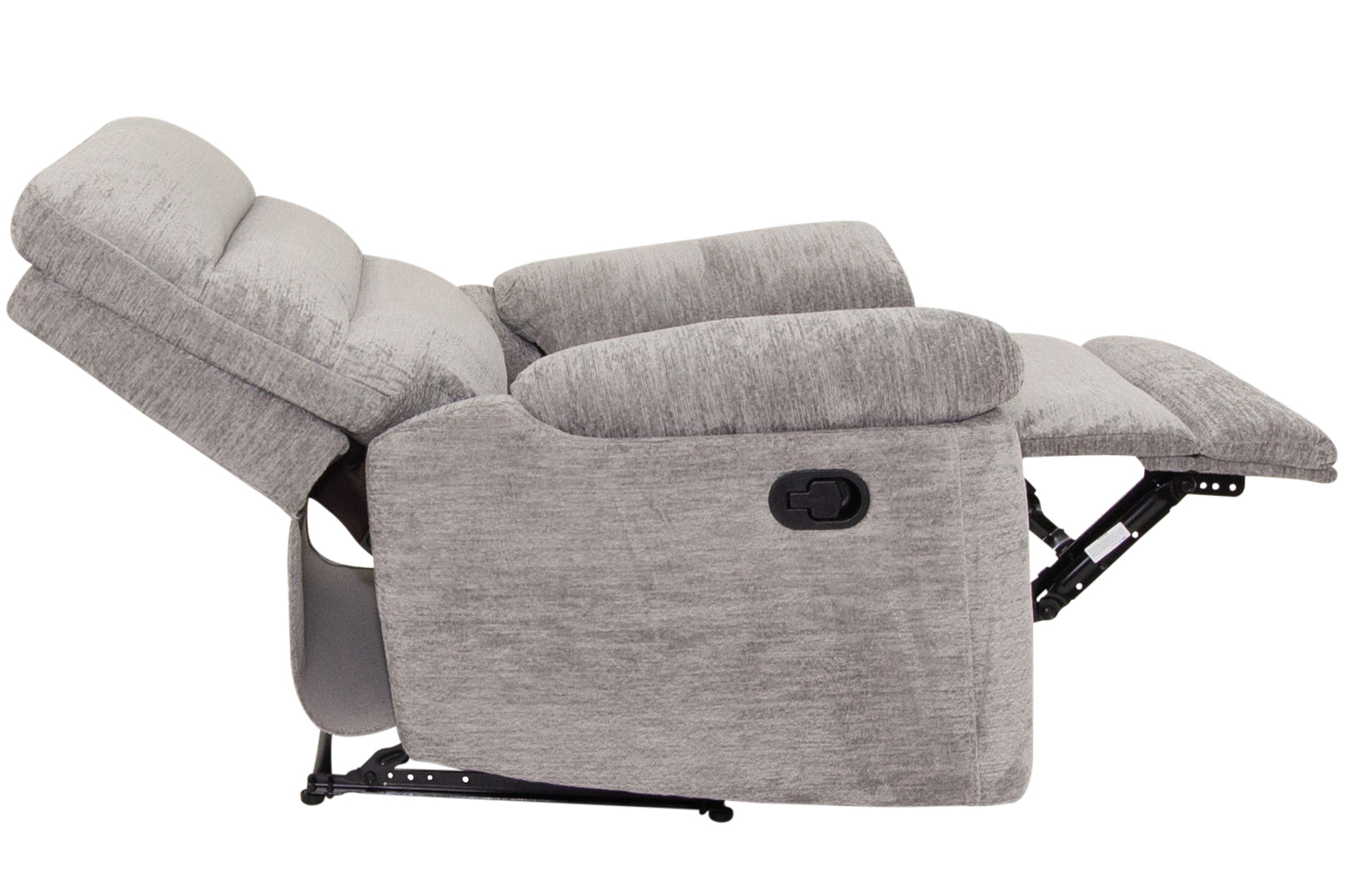 Kent - Grey Fabric Recliner Chairs