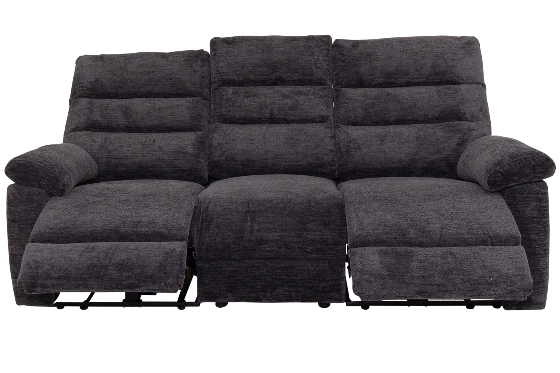 Bath - Fabric 3 Seater Power Recliner Sofa
