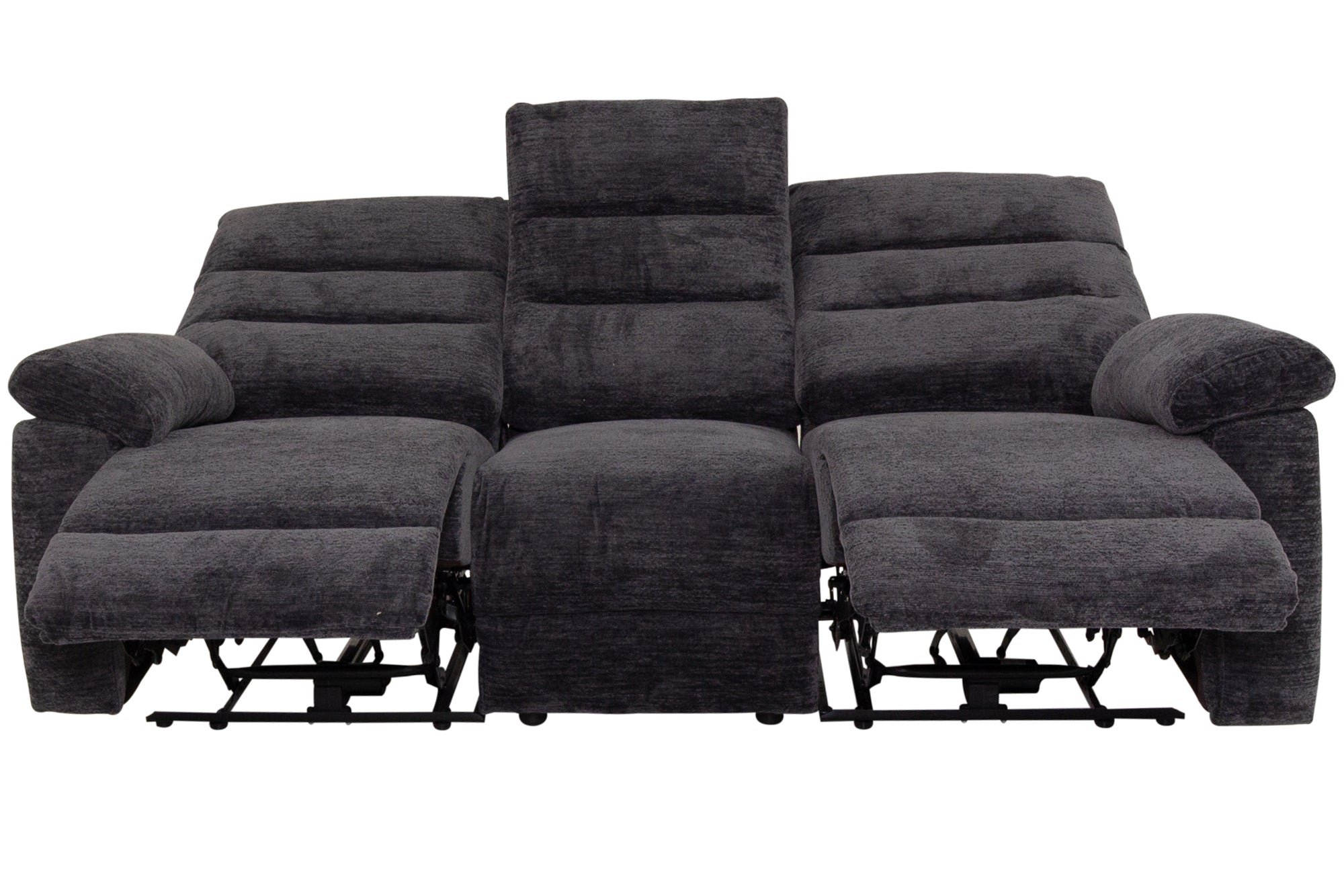 Bath - Fabric 3 Seater Power Recliner Sofa