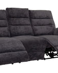 Bath - Fabric 3 Seater Power Recliner Sofa