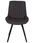 Enfield - Grey Fabric And Metal Dining Chair