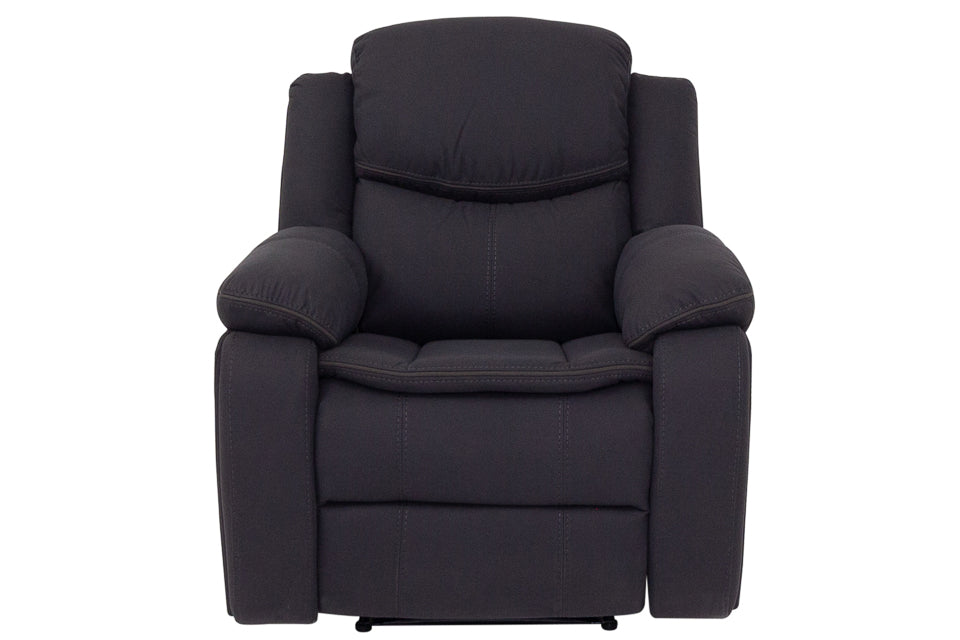 Rio - Grey Fabric Recliner Chairs