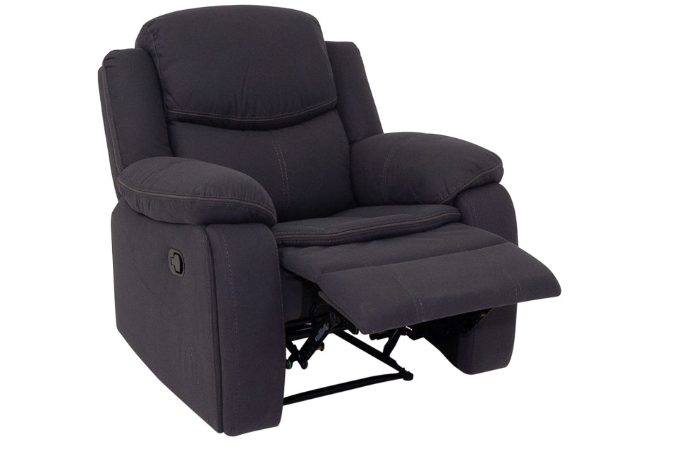 Rio - Grey Fabric Recliner Chairs