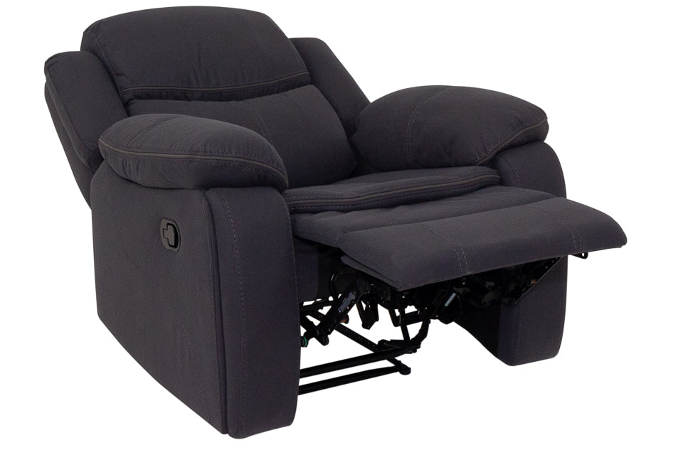 Rio - Grey Fabric Recliner Chairs
