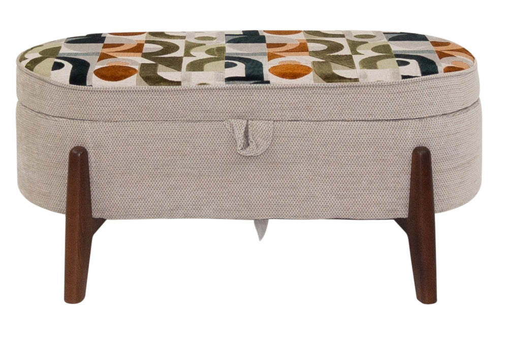 Sofo - Fabric Footstool