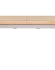 Kilronan - Taupe And Oak Large  Extension Dining Table 200-245Cm