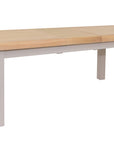 Kilronan - Taupe And Oak Large  Extension Dining Table 200-245Cm