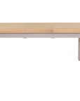 Kilronan - Taupe And Oak Large  Extension Dining Table 200-245Cm