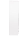 Saturn - White 2Dr And 2 Darwe Wardrobe With Mirror
