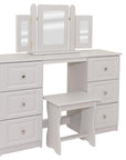 Jupiter - Grey Dressing Table Stool